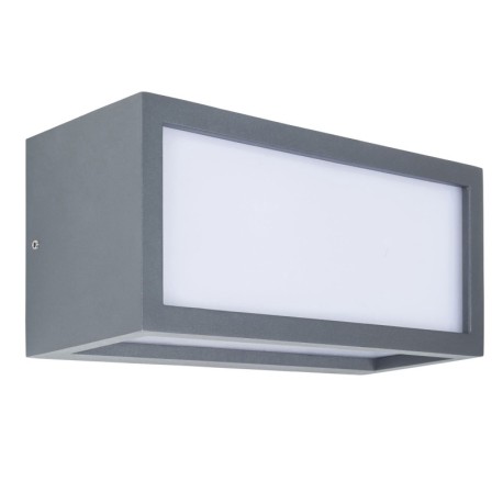 Aplique de exterior Quanta E27 15w negro IP54 Forlight