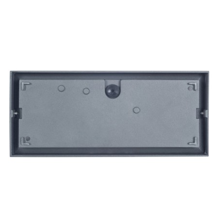 Aplique de exterior Quanta E27 15w negro IP54 Forlight