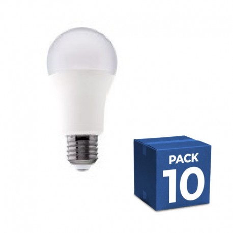 Pack -10 Bombilla led estandar E27 12w 270º LDVlighting