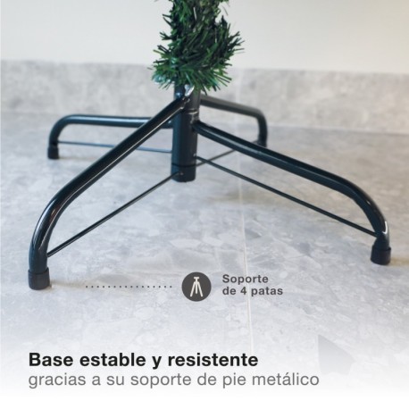 Árbol de navidad artificial aguja de pino Paring 1,8M 240 ramas GSC