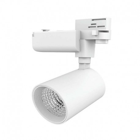 Foco de Carril LED 01 30W  Blanco o Negro Roblan