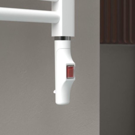 Toallero Elba swt con control on/off blanco 500mm Rointe