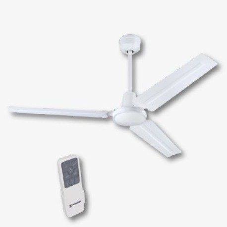 Ventilador de techo Industrial DC blanco 142cm Farho