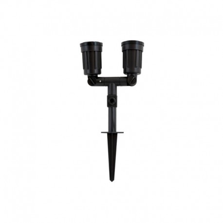 Estaca jardin negro E27 150w LDVlighting