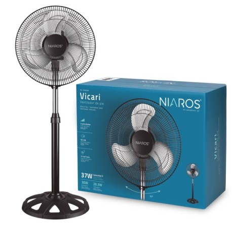 Ventilador metálico de pie Vicari Ø34cm 37W GSC