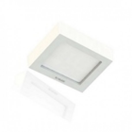 Downlight LED  Plafon Moon Superficie Cuadrado 11W Roblan