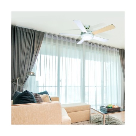Ventilador de techo AC Randy blanco CristalRecord