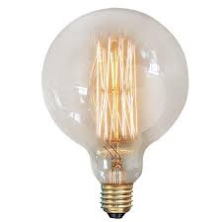 Bombilla Incandescente Edison G125 40W E27 Reagulable Aimur