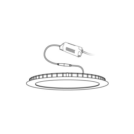 Downlight Slim empotrable redondo 20w I-TEC