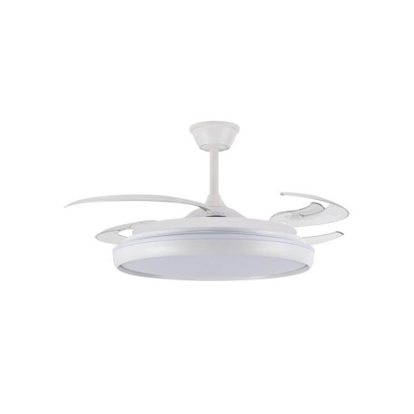 Ventilador de techo Charly  80w blanco CristalRecord