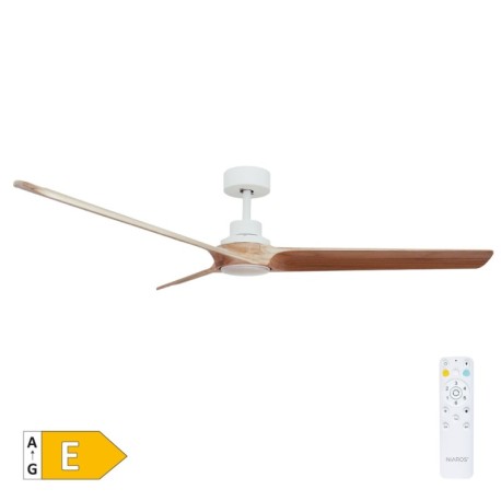 Ventilador techo Fratello CCT blanco/madera GSC