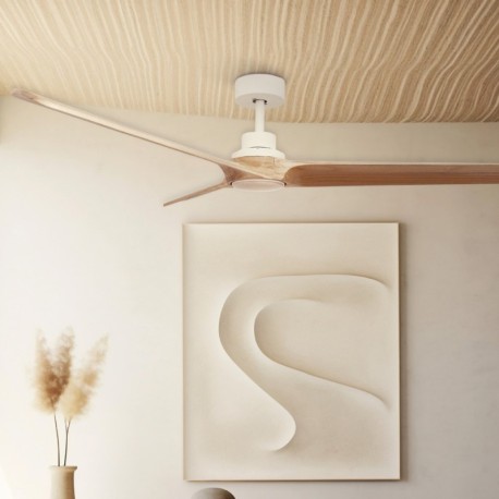 Ventilador techo Fratello CCT blanco/madera GSC