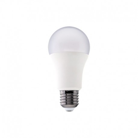 Bombilla led regulable E27 RGBW 9W con mando a distancia