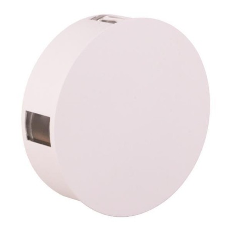 Aplique de pared led blanco 12w 3000k IP44 Aimur