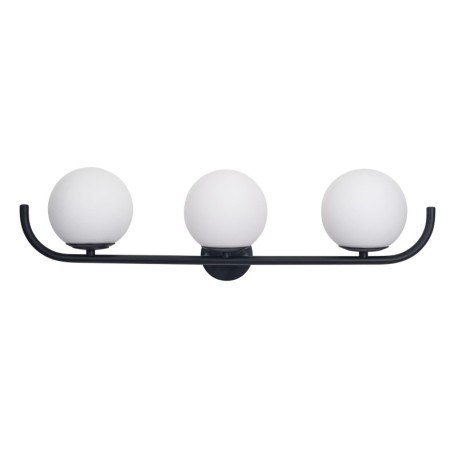 Aplique Sfera Triplex negro G9 18w Forlight