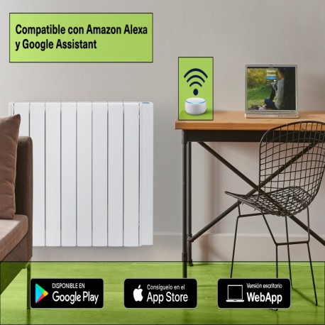 Emisor Ingenium fluido térmico digital  RD10W 1250w Gabarron