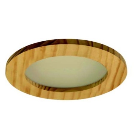 Downlight empotrable redondo Ipsum madera 27w 3240 lm Aimur