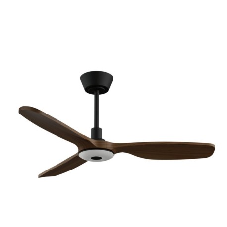 Ventilador de techo Balcony Neo negro con luz Ø142 Sulion
