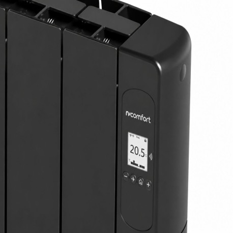 REA-WI CONNECT Emisor Térmico Fluido WiFi 750 W Grafito EVconfort