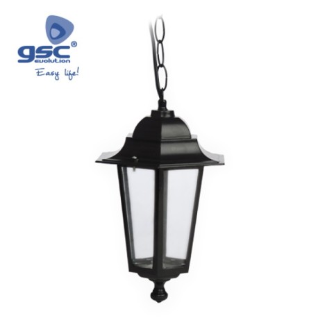 Farol de jardín Lenna colgante E27 IP44 GSC