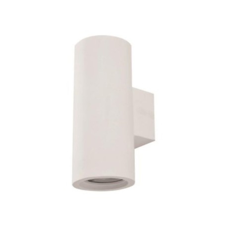Aplique de pared de yeso redondo up/down GU10 2x6w Aimur