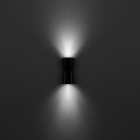 Aplique de exterior Prisma GU10 8w negro Forlight