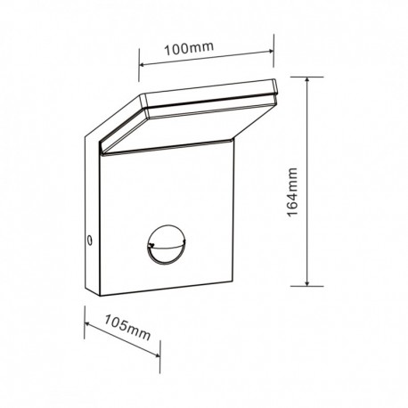 Foco proyector led 9w Neo Sensor  Beneito Faure