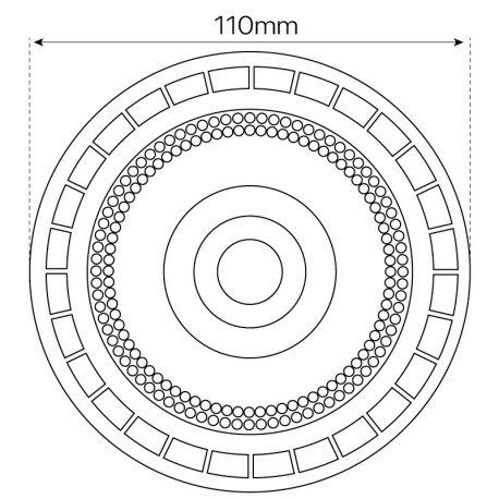 Bombilla AR111 15w GU10 Eco Mode I-TEC