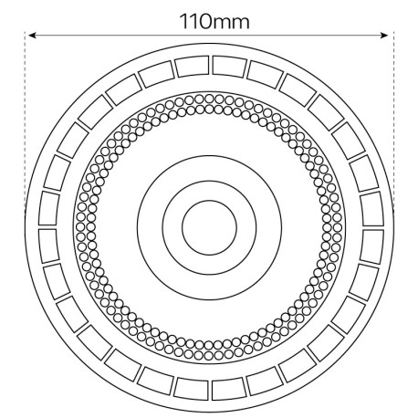 Bombilla AR111 15w GU10 Eco Mode I-TEC