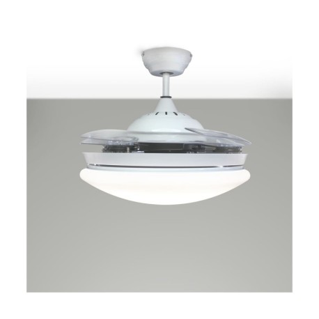 Ventilador de techo Klon AC blanco 36w 4000k CristalRecord