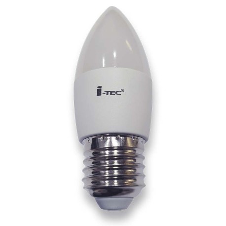 Bombilla LED Vela E27 4w 300º I-TEC