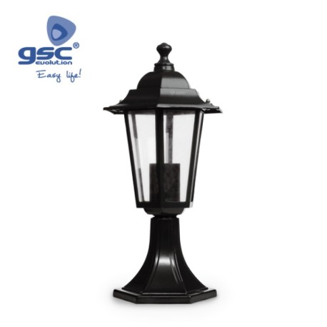 Farol de jardín Lenna sobremuro E27 IP44 GSC