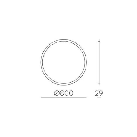 Espejo Petra Led 3000K de ACB Iluminación