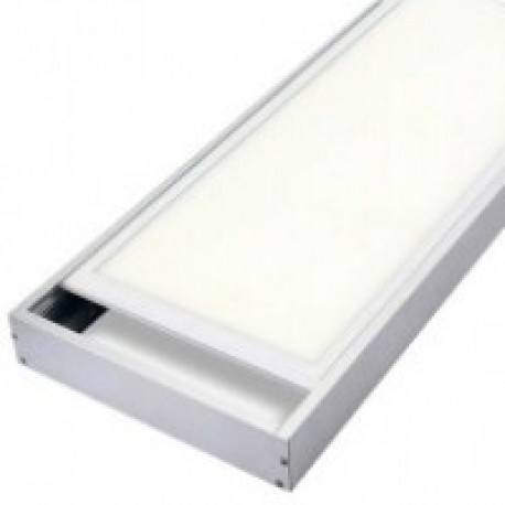 KIT SUPERFICIE  para Panel LED 600x1200mm Marco Blanco Roblan.