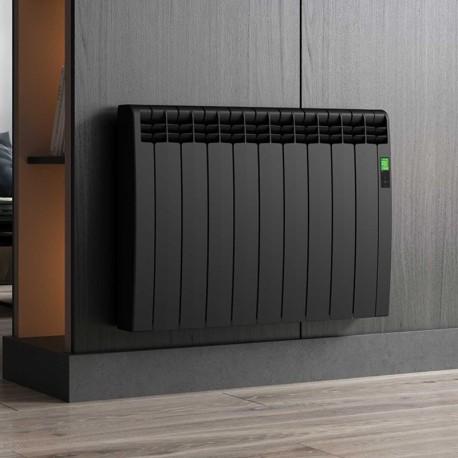 Radiador eléctrico con wifi bajo consumo serie D 330w grafito Rointe