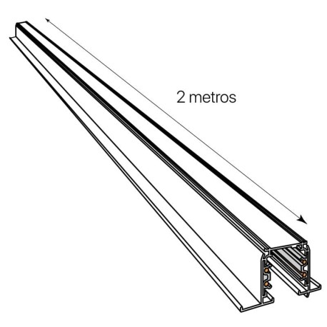 Carril Kodiak empotrar 2 metros I-TEC
