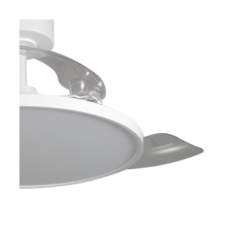 Ventilador de techo Mince 36w CCT blanco CristalRecord