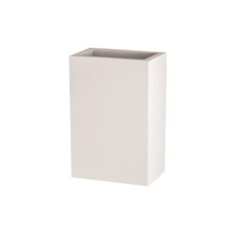 Aplique de pared de yeso rectangular up/down GU10 2x6w Aimur