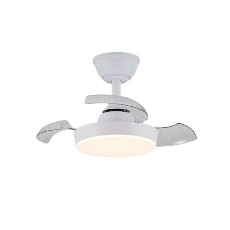 Ventilador de techo Hornet 32w CCT blanco CristalRecord