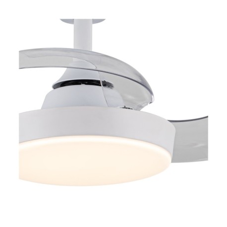 Ventilador de techo Hornet 32w CCT blanco CristalRecord