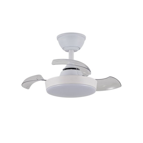 Ventilador de techo Hornet 32w CCT blanco CristalRecord