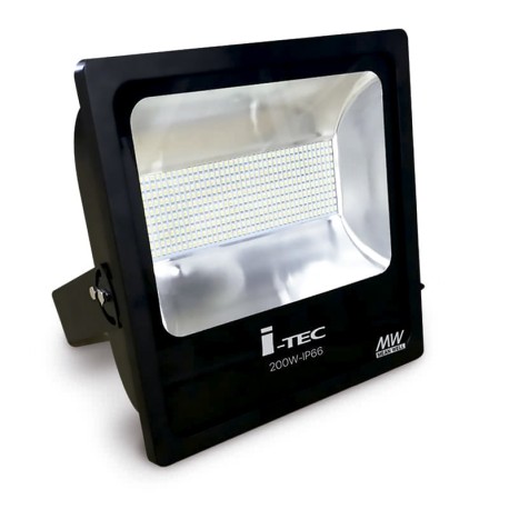 Proyector LED Fork 200w IP66 negro I-TEC