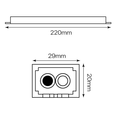 Driver tira led 24v 45w IP67 I-TEC