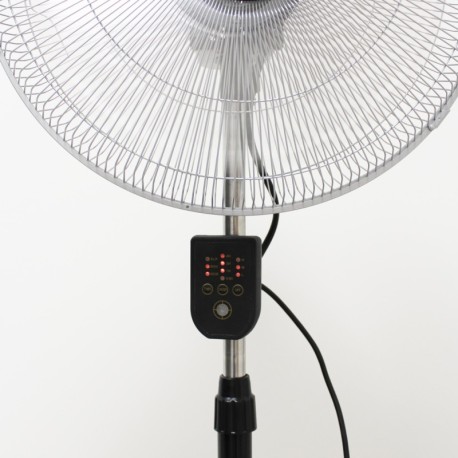 Ventilador metálico de pie Lumbo con mando Ø50cm 70W GSC