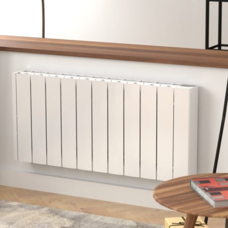 Radiador eléctrico wifi bajo consumo Belize Short blanco 1250w Rointe