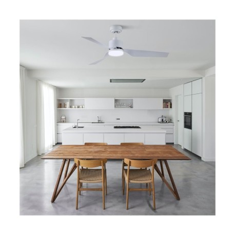 Ventilador de techo Ekos 15w CCT blanco CristalRecord
