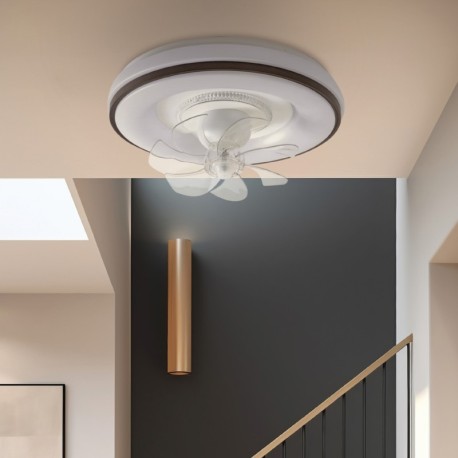Ventilador techo rotativo Aversa CCT blanco GSC