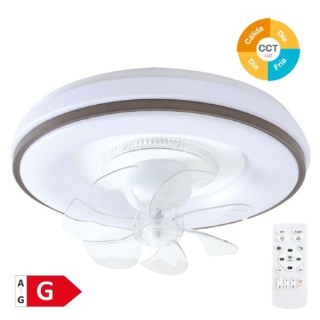 Ventilador techo rotativo Aversa CCT blanco GSC