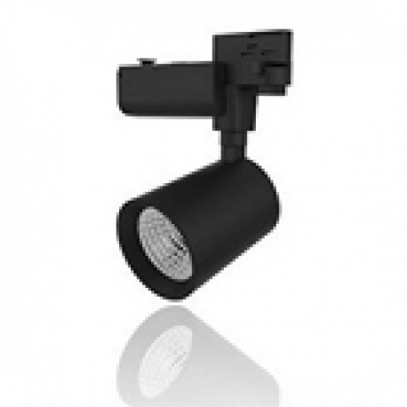 Foco de Carril LED 01 30W  Blanco o Negro Roblan