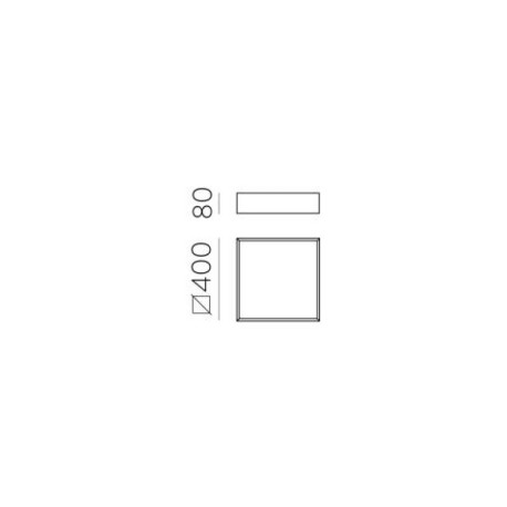 Plafón de techo Munich 40cm de ACB Iluminación